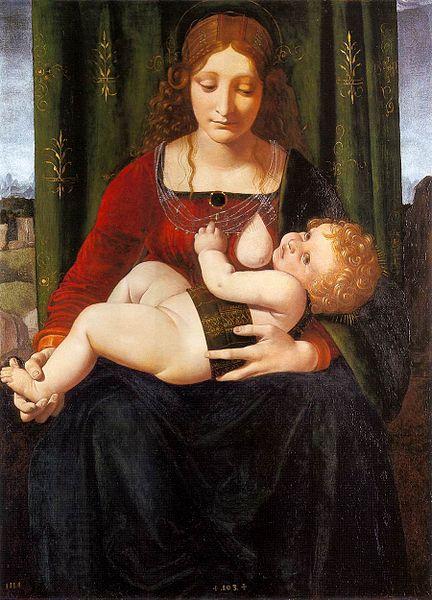 Giovanni Antonio Boltraffio Virgin and Child China oil painting art